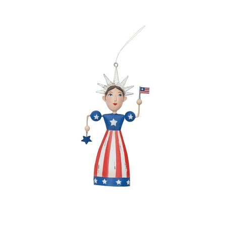 Lady Liberty July Fourth Ornament