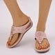 thumbnail image 5 of WILLBEST Sandalias Flexibles Para Mujer, Chanclas Con Soporte De Arco Para Caminar Cómodamente, Sandalias De Cuña De Verano Con Función De Masaje Y Plataforma., 5 of 9