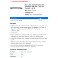thumbnail image 2 of Rear Lower Rearward Control Arm - Compatible with 2005 - 2007 Ford Freestyle 3.0L V6 2006, 2 of 2