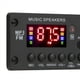 thumbnail image 3 of 2X Amplificador de 50 W, 12 V, Placa Decodificadora de MP3, Bluetooth 5.0, Reproductor de MP3 para Coche de 25 W, Módulo de Grabación USB, Radio FM AUX para Altavoz, 3 of 7