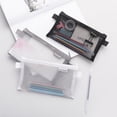 thumbnail image 4 of Bolsa de almacenamiento de malla transparente simple para bolígrafos, bolsa de bolígrafo portátil para exámenes de estudiantes, bolsa de papelería de gran capacidad, 4 of 5
