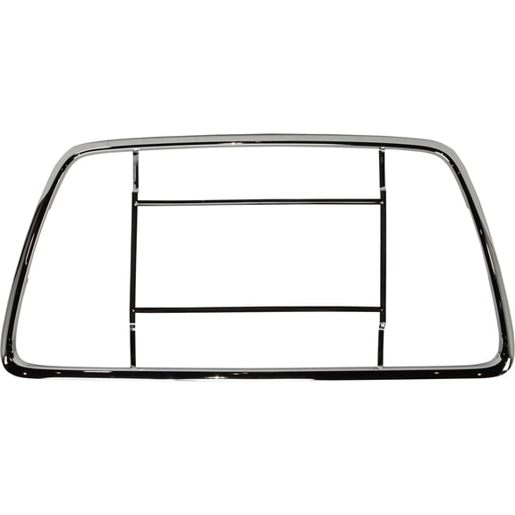 Grille Trim Compatible with 2009-2015 Mitsubishi Lancer Center Chrome