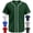 Dark Green, variant on Exxact Sports Blank Baseball Jersey Men, Full Button Down Plain Baseball Jersey, Sports Uniforms Men Women Jersey - (Royal Blue,A2XL)