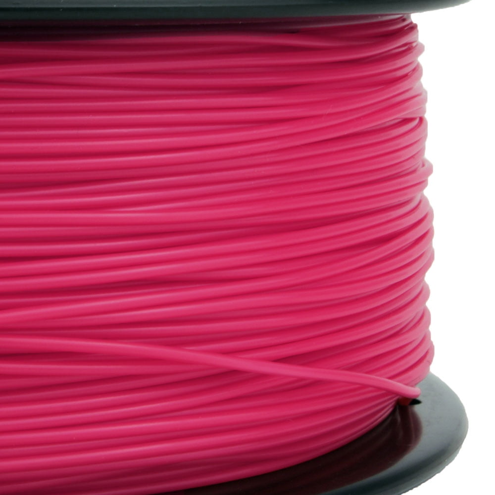 Gizmo Dorks 1.75mm Specialty Blacklight ABS Filament for 3D Printers 1 kg / 2.2 lbs, Flourescent UV Red