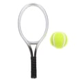 thumbnail image 1 of SHISUYAN 1 Set Mini House Tennis Racket and Tennis Model Mini Ornament Photo Prop, 1 of 8