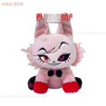 thumbnail image 1 of Disfraz de Husk Hazbin para Cosplay, uniforme negro para Halloween, Hotel, trajes de fiesta con sombrero, orejas, cejas, utilería, 1 of 5