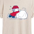 thumbnail image 3 of Peanuts - Linus Snowball - Juniors Ideal Flowy Muscle T-Shirt, 3 of 6