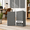 Dark Gray-12x24 4Pack, variant on White 12x24 4Pack Acoustic Dampers Fiberglass Sound Absorbing Wall Panels