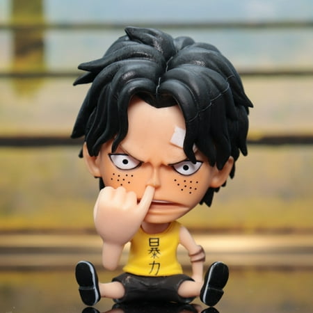 One Piece Model Cute Big Head Version Japanese Anime Figurine Collectibles  PVC Car Interior Cake Top Decor for Fans New | Walmart Canada