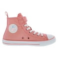 thumbnail image 2 of Converse Chuck Taylor All Star 1V Hi GS Girls Shoes Size 13, Color: Lawn Flamingo/White/White, 2 of 5