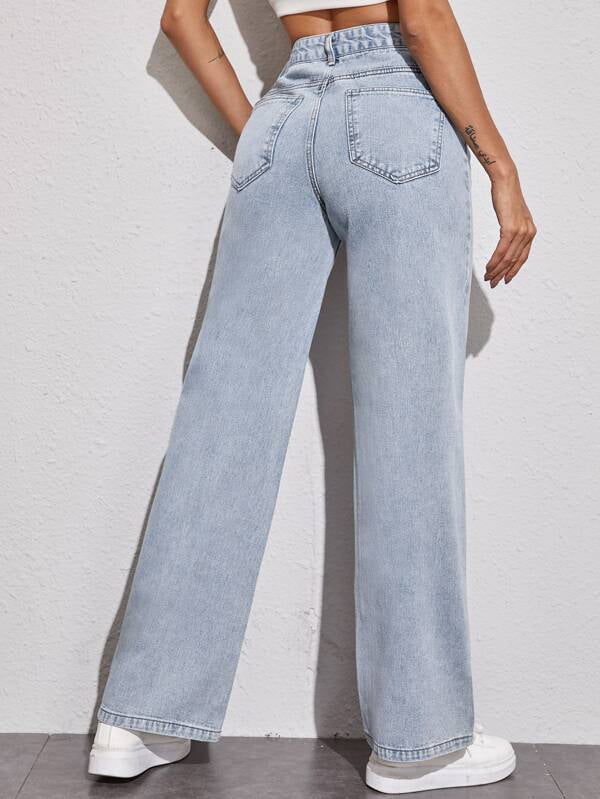 AAMILIFE Women's High Rise Jeans Ladies 