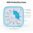thumbnail image 3 of Yunbaoit Visual Timer with Protective Case, Rainbow Disk 60 Minute Countdown Timer for Kids and Adults, Silent Time Management Tool(Blue Rainbow), 3 of 10