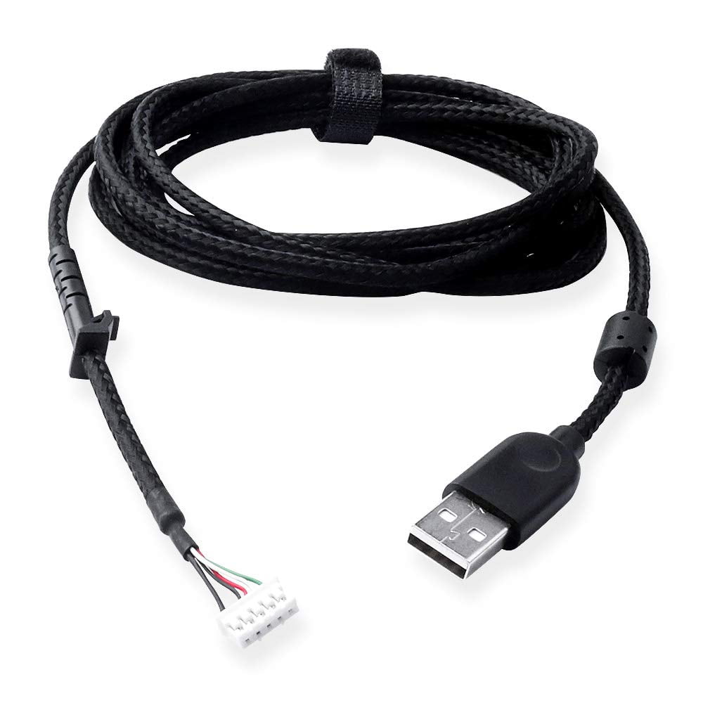 Buy USB Mouse Cable Mice Line & 1 Set Mouse feet Compatible for