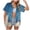 Sky Blue, variant on vigerkar American Flag Shirt for Women: 4th July Graphic T-Shirts Patriotic USA Flag Star Stripes Tees Hawaiian Button Down Tops (Watermelon Red, S)