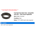 thumbnail image 2 of Fuel Tank Vent Valve Seal - Compatible with 2001 - 2004 Toyota Highlander 2002 2003, 2 of 2