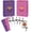 Purple&Pink, variant on Neasyth Playing Cards, Deck of Cards, 2 pack Poker Size Standard Index, Poker Cards for Gift, Family Game Night