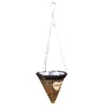 thumbnail image 1 of Yellow Cesta colgante de sauce Natural, maceta tejida a mano, decoración interior y exterior, 1 of 5