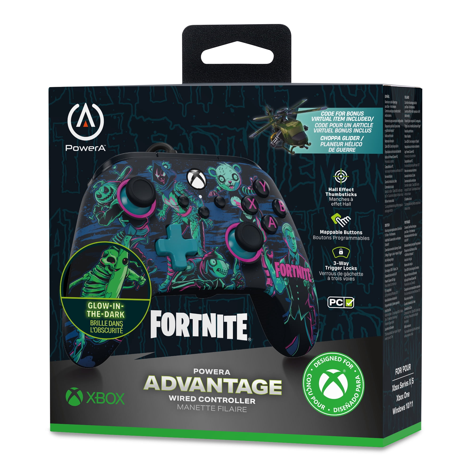 PowerA Advantage Wired Controller for Xbox Series X|S – Fortnitemares