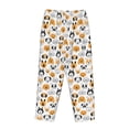 thumbnail image 4 of Kdxio Women's Comfy Stretch Dog FacesPrint Drawstring Pajama Pants-XX-Large, 4 of 9