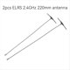 thumbnail image 2 of 2 Antenas ELRS de 2,4 GHz, Antenas de Transmisión de Alta Velocidad de 220 mm para Modelos de Aviones de Control Remoto FPV C, 2 of 6