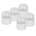 thumbnail image 1 of Beauty Sponge Container,  Transparent Top Cover Removable White Makeup Sponge Holder Portable  For Earrings, 1 of 8