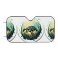 thumbnail image 7 of Daiia Watercolor Turtle3 Windshield Sun Shade for Car SUV Truck (Small ), Car Sun Shade Windshield, Car Shades for Front Windows, Sunshade for Car Windshield, 7 of 7