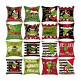 thumbnail image 2 of Decoraciones navideñas 2023, fundas de almohadas de Feliz Navidad, suministros de decoración navideña 2023 para regalos, 2 of 4