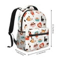 thumbnail image 2 of Easygdp funny cats celebrating Valentine's Day Mochila Ergonómica Versátil para Laptop - Múltiples Bolsillos, Correas Ajustables, Unisex para Escuela, Viajes y Actividades al Aire Libre-One Size, 2 of 5