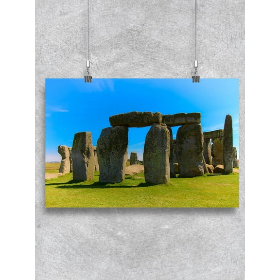 Stonehenge, Salisbury Plain Poster -Image by Shutterstock