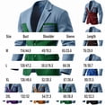 thumbnail image 3 of PBFRDSJ Men's Color Block Denim Patchwork Blazer Casual Sport Golf Coat Notched Lapel Two Button Slim Fit Blazer Jacket, 3 of 7