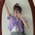thumbnail image 3 of Women‘s Knitted Outer Wear Lace Lace Cardigan Jacket, 3 of 4