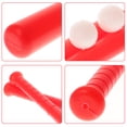 thumbnail image 2 of KONTONTY 2 Ensembles Bâton de Baseball en Plastique Rouge pour Enfants Jouet avec Matériau Résistant à l'Usure et Précision, 2 of 6