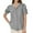 Grey, variant on Puff Sleeve Button down Shirts for Women - Lapel Design, Casual & Work Blouses with Pockets | Yubnlvae (Black | L)