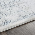 thumbnail image 2 of Surya Aisha AIS-2318 31 x 91" Runner Fabric Rug in Dark Blue/Gray/Off White, 2 of 6