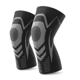 Genouillères De Compression Polaire ROCKBROS - Pour Sport D'hiver, Course, Vélo, Football - Bandes Réfléchissantes, Taille S-M à 4XL