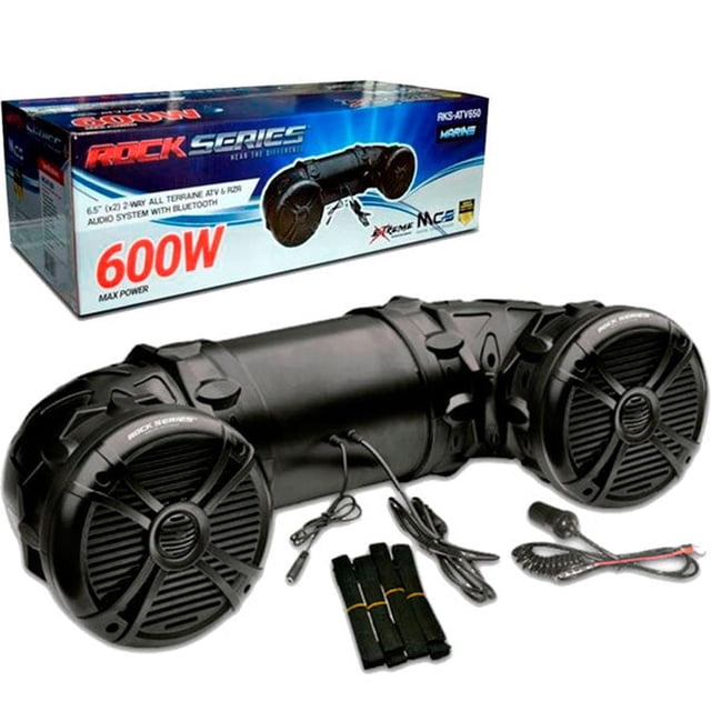 Bocinas Para Cuatrimoto Rock Series Rks-Atv650 300wx2 6.5 Pulgadas Todoterreno Rock Series RKSATV650