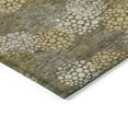 thumbnail image 4 of Addison Rugs Chantille Indoor/Outdoor Transitional Circles Brown Washable Round Rug, 8' x 8', 4 of 6