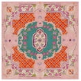 thumbnail image 2 of SAFAVIEH Bellagio Chandler Floral Wool Area Rug, Blue/Pink, 5' x 5' Square, 2 of 11