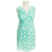 ME - Women's Plus Print Pintuck Dress