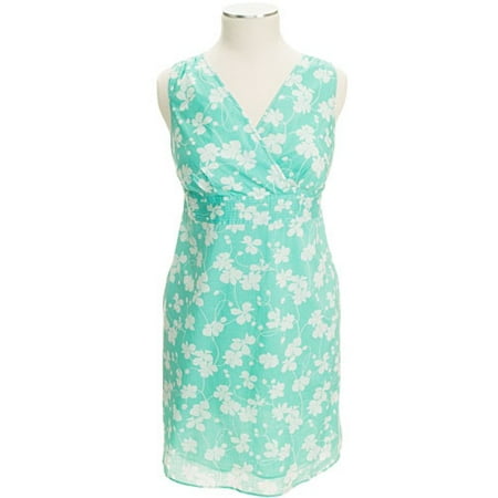 ME - Women's Plus Print Pintuck Dress