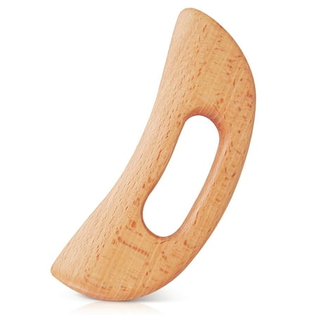 Gua Sha Tool, Lymphatic Drainage Massager  Wooden Muscle Scraper, Fascia Blaster, Psoas Muscle Release Tool & Wood Therapy Massage Tools