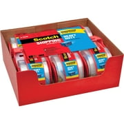 Scotch 3850 Heavy-Duty Packaging Tape in Sure Start Dispensers, 1.88 Inches x 22.2 Yards, 6 Per Pack