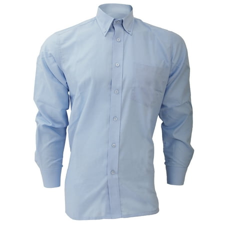 Dickies Long Sleeve Cotton/Polyester Oxford Shirt / Mens Shirts ...