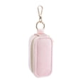 thumbnail image 4 of yuksok Mini Jewelry Case Convenient Holder Keychain for Anniversary Rings Necklaces Pink, 4 of 9