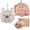 Octopus&bear, variant on Kids Bath Sponge,Soft Mesh Shower Pouf for Kids,Cute Turtle&Bunny Bath Loofah Gentle Fun Bath Accessories for Boys and Girls