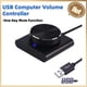 thumbnail image 3 of USB Volume Control Lossless PC Computer Speaker Volume Controller Knob Adjuster Digital Control with One Key Mute, 3 of 5