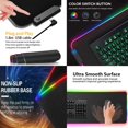 thumbnail image 3 of Asus Tapis de Souris Rog Accessoires de Jeu Tapis de Souris 800x400 Tapis d'Ordinateur Portable Tapis de Souris Gamer Rgb Pc 900x400 Tapis de Clavier Rétroéclairés Led, 3 of 5