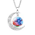 thumbnail image 1 of Collar con colgante de gemas de Stitch Star Baby Stitch Time de Anime, accesorios periféricos de anime, 1 of 6