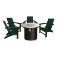 thumbnail image 1 of Palms Outdoor Modern Adirondack Chair with Round Fire Pit Table Set, 1 of 6
