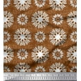 thumbnail image 1 of Soimoi Rayon Fabric Damask & Mandala Ethnic Print Fabric by The Yard 56 Inch Wide, 1 of 1